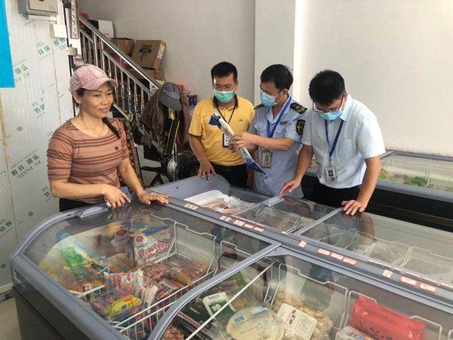 保亭专项检查进口生鲜冷冻食品暂未发现来源不明食品
